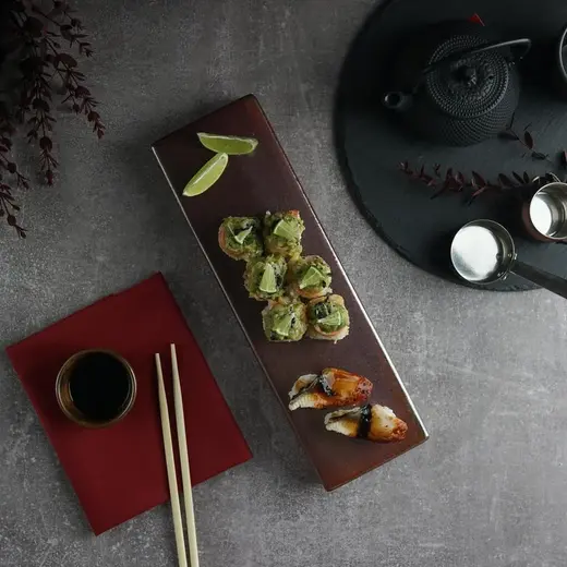 Блюдо прямоугольное P.L. Proff Cuisine Antic Copper Panasia 33*10 см h 4 см