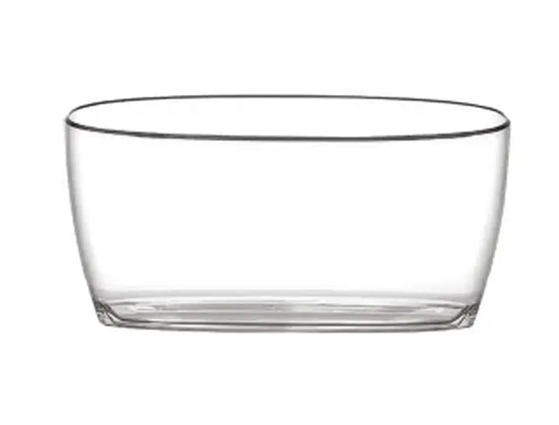 Ведро для шампанского для 4-х бутылок, Abert, пласт., прозрачное, 12 л, 482*209/410*113 мм, h 243 мм