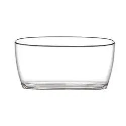 Ведро для шампанского для 4-х бутылок, Abert, пласт., прозрачное, 12 л, 482*209/410*113 мм, h 243 мм