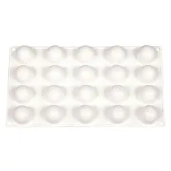 Форма силиконовая "Купол" 20 ячеек 35*35*30 мм, P.L. Proff Cuisine