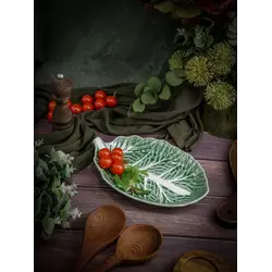 Блюдо овальное 28,3х19,8 см h 5 см, Cabbage