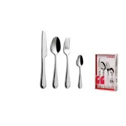 Набор столовых приборов 24 предмета Maranta Q17 18/10 4 мм