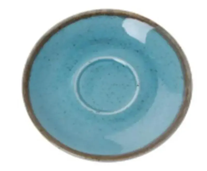 Блюдце, Porland, TURQUOISE, 15 см