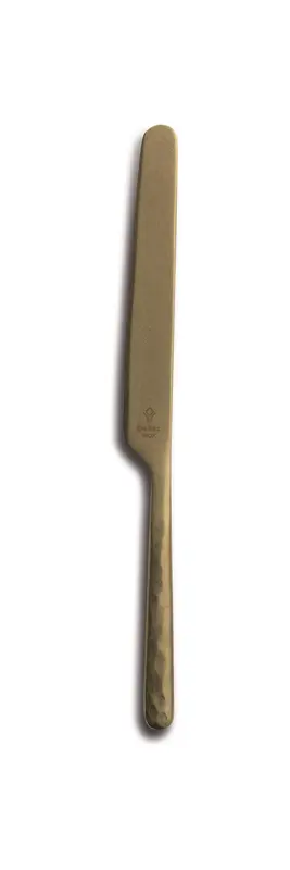 Нож столовый COMAS серии Kodai 18% Vintage Gold, артикул 7278