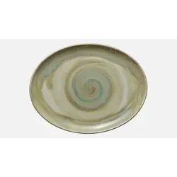 Блюдо овальное 25,3x18,9 см, h 2,6 см, цвет thyme, Perfect Match