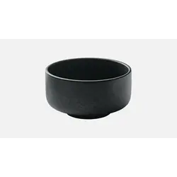 Салатник 880 мл, d 15 см, h 7,8 см, цвет черный, Nara