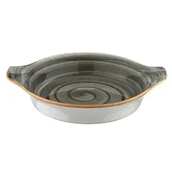 Блюдо для подачи 210*170 мм. овальное с ушками Спейс, форма Оптива Bonna /1/12/816/