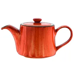 Чайник 400 мл. заварочный Терракота, форма Банкет Bonna /1/6/186/