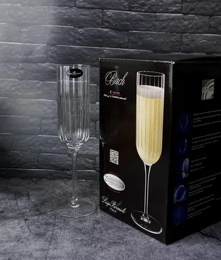 Бокал Флюте, h 23,5 см, d 7 см, 210 ml, Bach