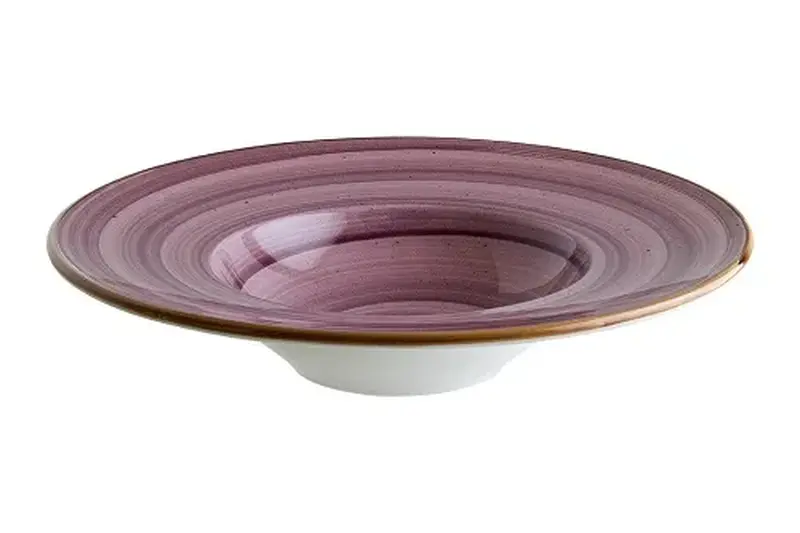 Тарелка для пасты d=280 мм. 400 мл. Блэкберри, форма Банкет Bonna /1/6/396/