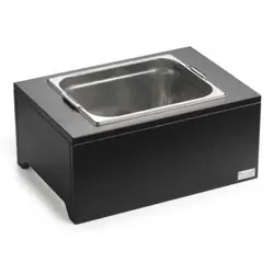 Подставка 46*32*19,5 см. для охлажд. 4 бутылок шампанского, дерево венге+нерж. Pinti /1/