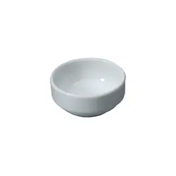 Соусник фарфоровый, белый