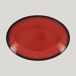 Блюдо овальное RAK Porcelain LEA Red 26 см (красный цвет)