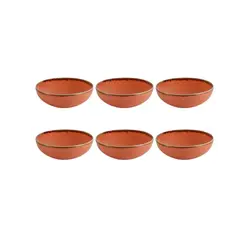 Набор соусников Porland Seasons 9 см (6 предметов), оранжевый, 95 мл