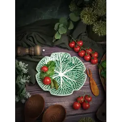 Тарелка d 21,5 см h 2,7 см, Cabbage