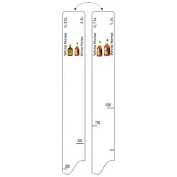 Барная линейка White Horse (375мл/500мл/750мл/1л), P.L. Proff Cuisine