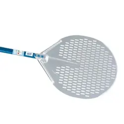 Лопата для пиццы перфорир. d=33 см. l=120 см. алюм. Azzurra Gimetal /1/