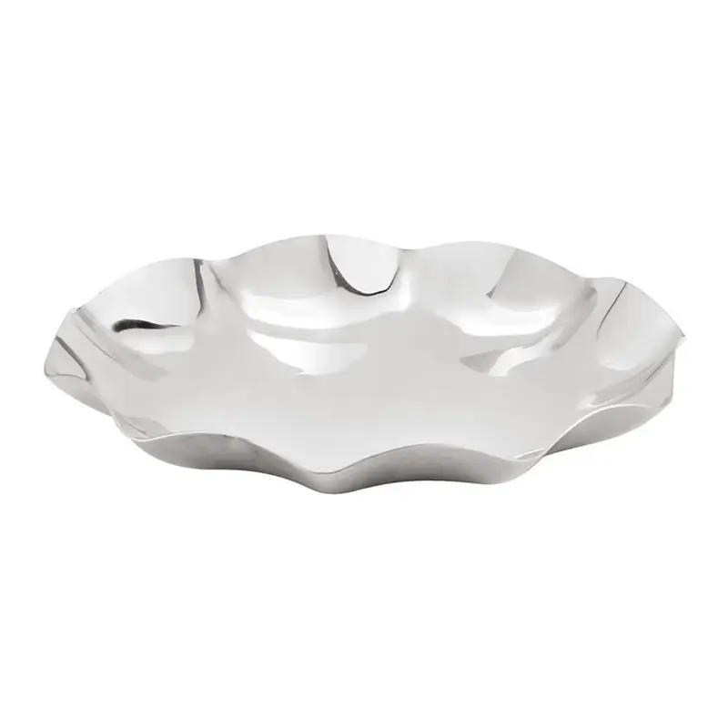 Блюдо круглое d 27,5 см рифл. край нерж. P.L. Proff Cuisine