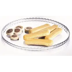 Поднос для подачи d=280 мм. стекл. Патиссэри /1/12/468/