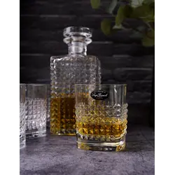 Набор из графина с пробкой 750 мл и 4 стаканов O/F 380 мл, Mixology