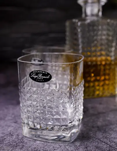 Набор из графина с пробкой 750 мл и 4 стаканов O/F 380 мл, Mixology