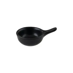 Соусник 25 мл. d=60 мм. h=26 мм. Черный, форма Оптива Bonna /1/24/3648/