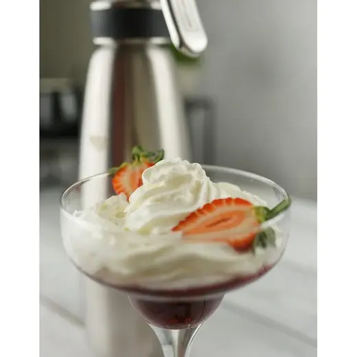 Сифон (кремер) для взбивания сливок 1 л (до +70°C) нерж. GASTRO INOX P.L. Proff Cuisine