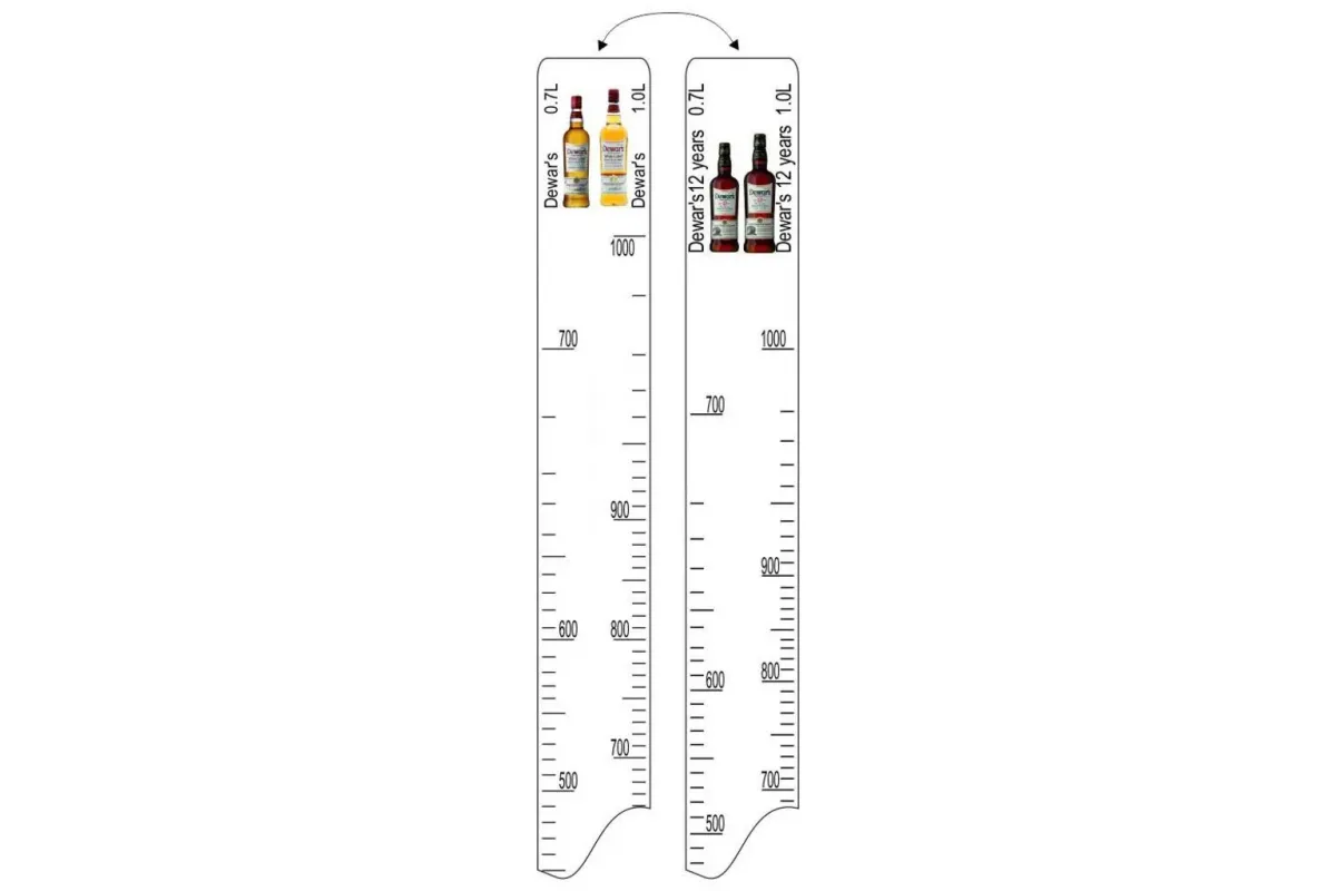 Барная линейка Dewar's White 12 years (750мл /1л), P.L. Proff Cuisine