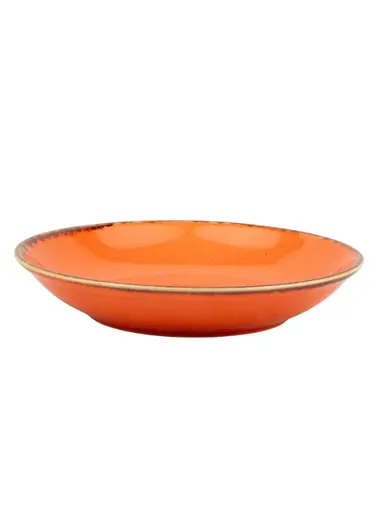 Набор глубоких тарелок Porland Seasons 21 см (4 предмета), 500 мл, оранжевый