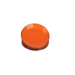 Набор глубоких тарелок Porland Seasons 21 см (4 предмета), 500 мл, оранжевый