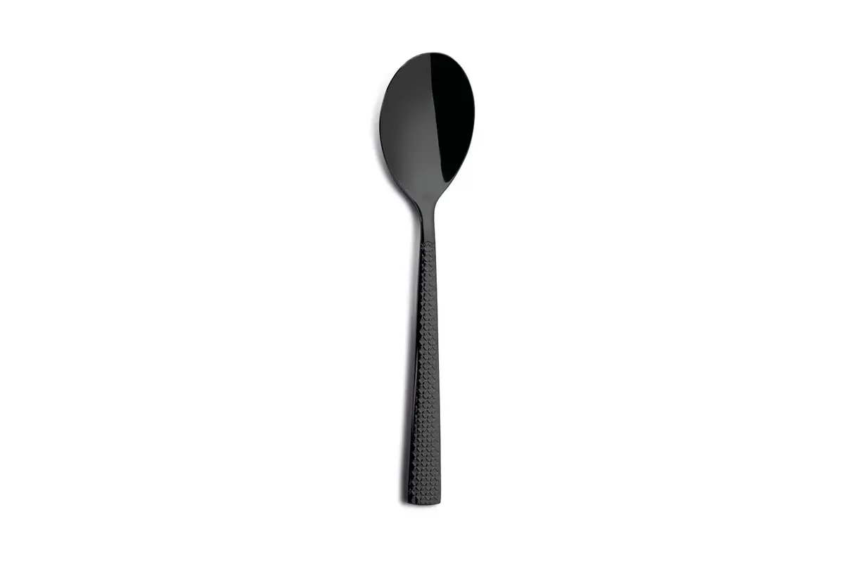 Ложка столовая COMAS серии Hidraulic 18% Black, артикул 7208