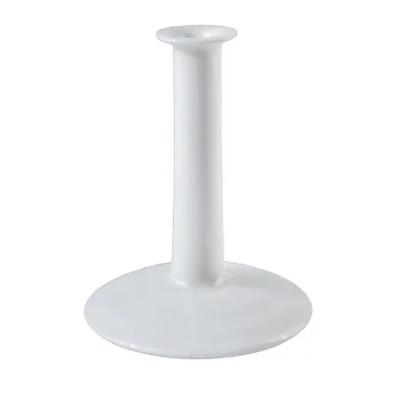 Ваза для цветов h=150 мм. Белый Хало широкая полоска Bonna /1/12/ 