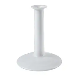 Ваза для цветов h=150 мм. Белый Хало широкая полоска Bonna /1/12/ 