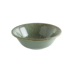 Салатник d=160 мм. 400 мл. h=53 мм. Снэл Зеленый чай (тарелка подст.71133), форма Гурмэ Bonna /1/12/1128/