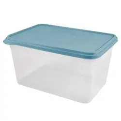 Контейнер для продуктов прямоуг. 4,5 л. 26,2*17,7*13 см. п/п с крышкой цвет в ассорт. /1/12/
