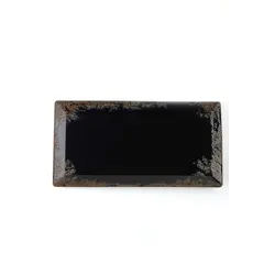 Тарелка прямоугольная Porland ROOT RUSTY 22 см