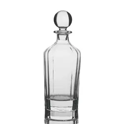 Графин 0,8 л штоф с крышкой Bаsic h27 см d 10,1 см стекло P.L. - BarWare [1]