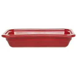 Гастроемкость 1/3 h=65 мм. 1,8 л. красная керам Emile Henry /1/3/210/