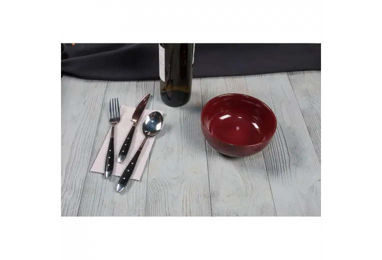 Салатник 630 мл d 15 см h6 см Evolution Dark Red P.L. Proff Cuisine [1]