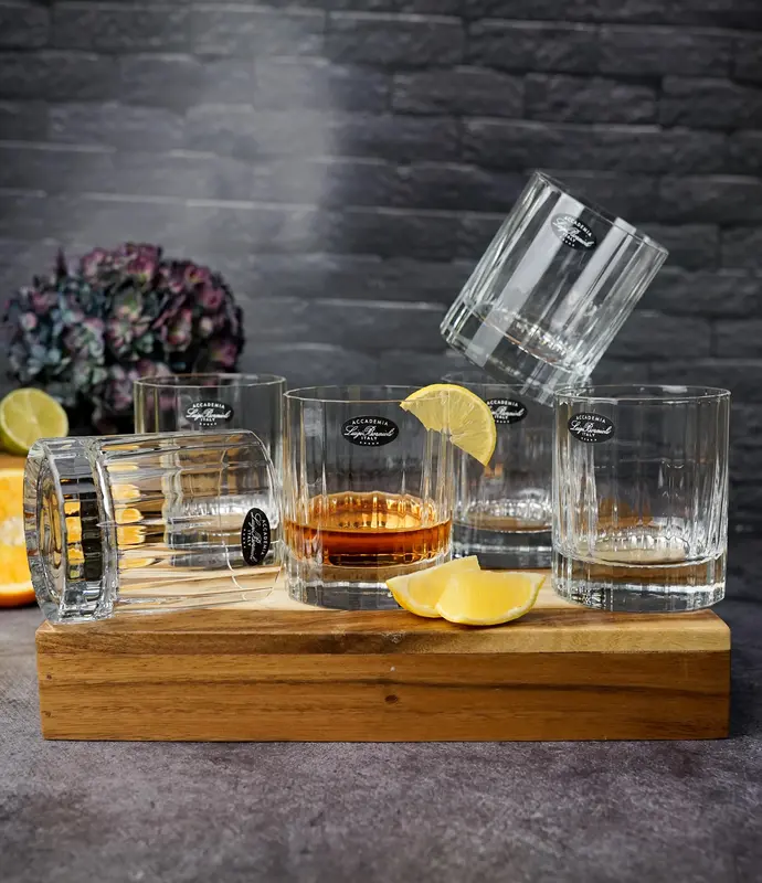 Набор стаканов низких Bach 340 мл, хрустальное стекло, 6 шт.