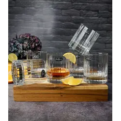 Набор стаканов низких Bach 340 мл, хрустальное стекло, 6 шт.