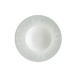 Тарелка d=240 мм. глубокая 270 мл. h=47 мм. Ирис Серый, форма Банкет Bonna /1/12/ 