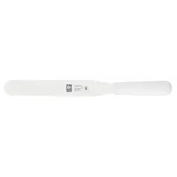 Лопатка 42 см. прямая раб. часть 30*4 см. нерж. с пластик. ручкой, белая Icel /1/6/