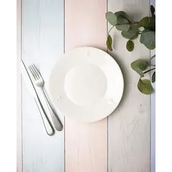 Тарелка d 21,4 см, керамика, цвет молочный, CERAMIQUE ABEILLE