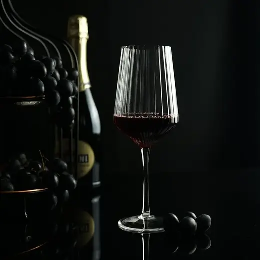 Бокал для вина 485 мл "Streak Optical" d 8,6 см h24,5 см P.L. - BarWare [6]