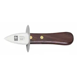 Нож для устриц и колки льда 50/155 мм. с ограничителем, ручка дерево Icel /1/6/
