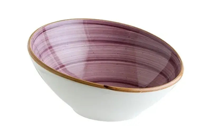 Соусник 60 мл. d=80 мм. h=30/46 мм. скошенный край Блэкберри, форма Ванто Bonna /1/24/3456/