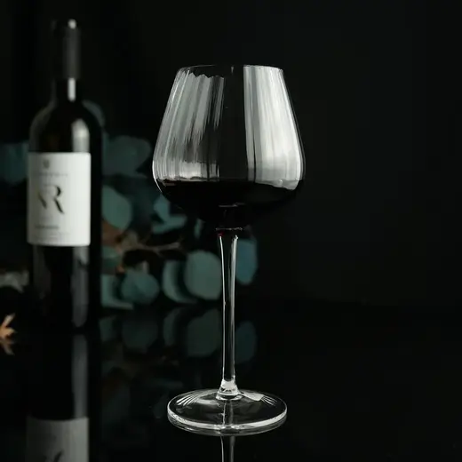 Бокал для вина 550 мл "Optical" d 10 см h23 см P.L. - BarWare [6]