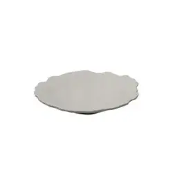 Тарелка мелкая 13x12,5 см, Snow