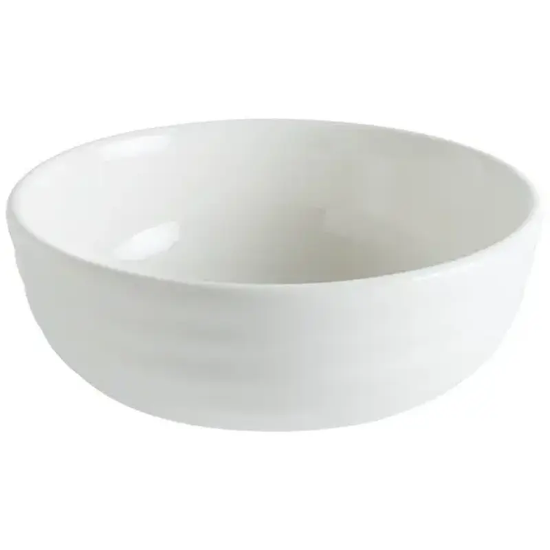 Салатник d=140 мм. 485 мл. h=55 мм. Белый, форма Потт Bonna /1/12/768/ 